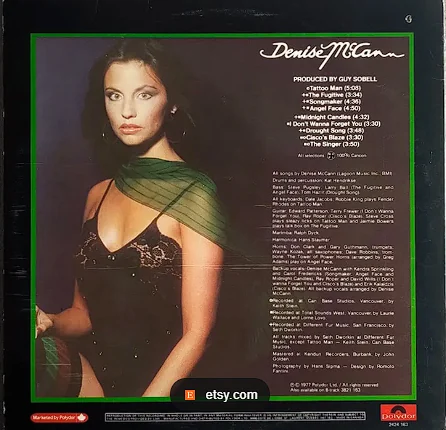 Denise McCann back cover