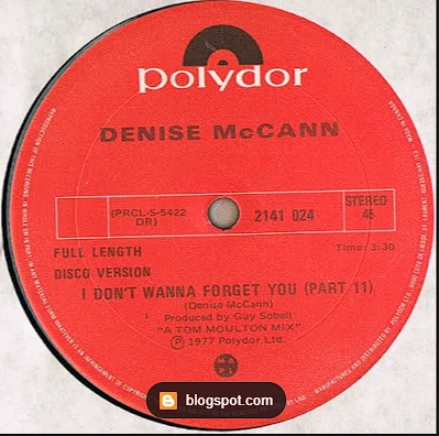 I Don't Wanna Forget You Part II Polydor label