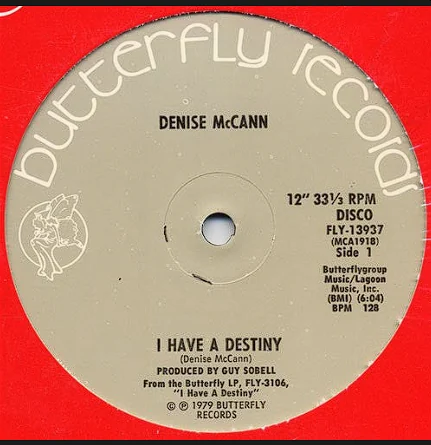 I Have A Destiny 12-inch label