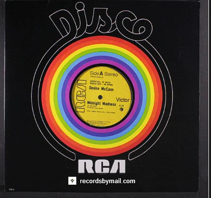 Midnight Madness RCA disco sleeve